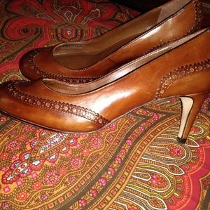 Cole Haan Cigar Brown Casual Heels